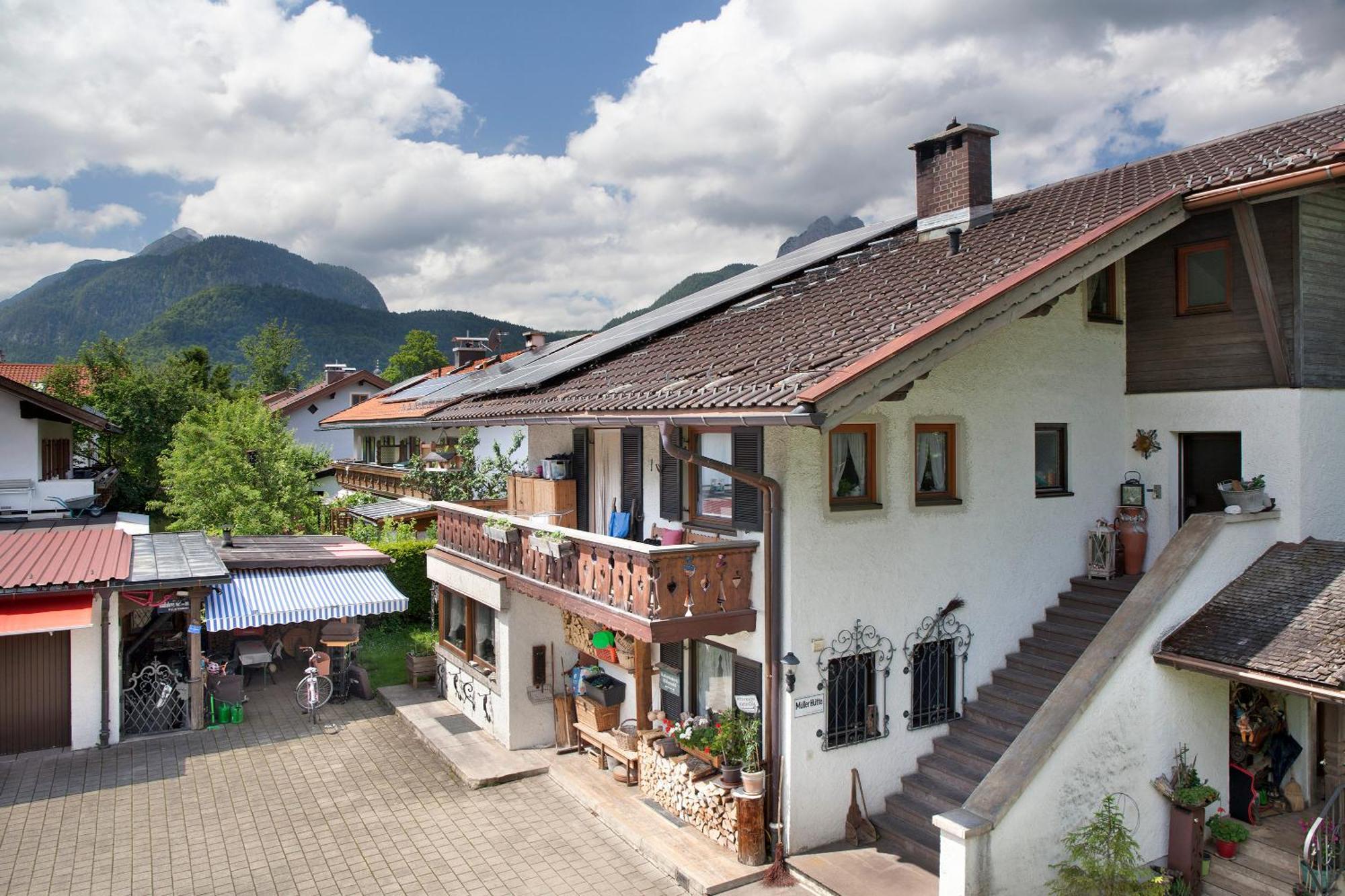 Ferienwohnung Brunnsteinnest Mittenwald Bagian luar foto